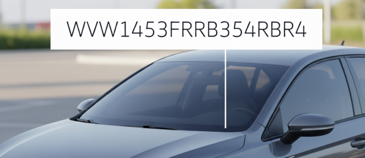 Comment trouver votre code VIN?